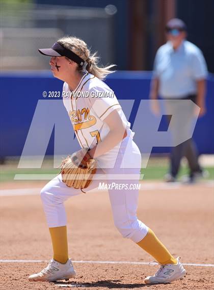 Thumbnail 1 in Dos Palos @ Boron (CIF CS Softball Championships- Division 5) photogallery.