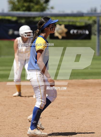 Thumbnail 2 in Dos Palos @ Boron (CIF CS Softball Championships- Division 5) photogallery.