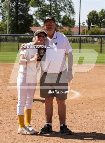 Thumbnail 3 in Dos Palos @ Boron (CIF CS Softball Championships- Division 5) photogallery.