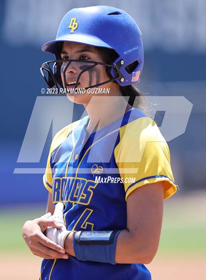Thumbnail 2 in Dos Palos @ Boron (CIF CS Softball Championships- Division 5) photogallery.