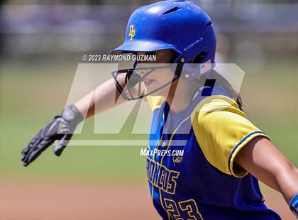 Thumbnail 3 in Dos Palos @ Boron (CIF CS Softball Championships- Division 5) photogallery.