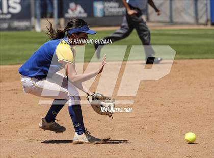 Thumbnail 2 in Dos Palos @ Boron (CIF CS Softball Championships- Division 5) photogallery.
