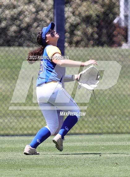 Thumbnail 1 in Dos Palos @ Boron (CIF CS Softball Championships- Division 5) photogallery.