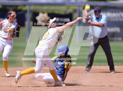 Thumbnail 1 in Dos Palos @ Boron (CIF CS Softball Championships- Division 5) photogallery.