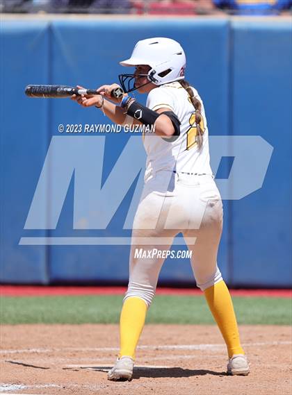 Thumbnail 2 in Dos Palos @ Boron (CIF CS Softball Championships- Division 5) photogallery.