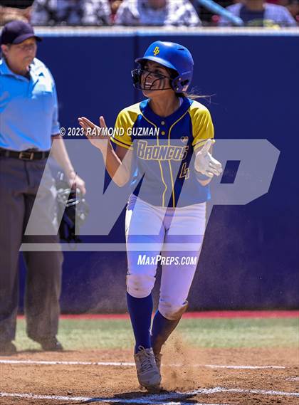 Thumbnail 3 in Dos Palos @ Boron (CIF CS Softball Championships- Division 5) photogallery.