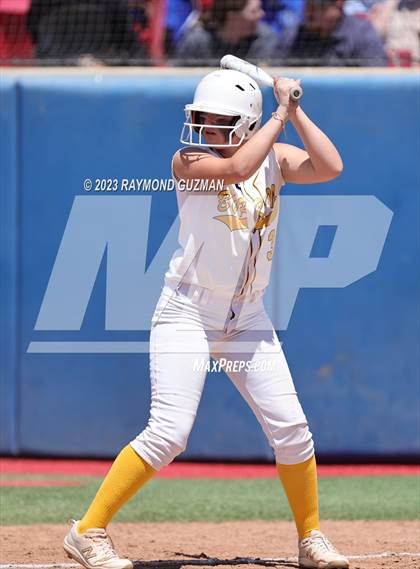Thumbnail 3 in Dos Palos @ Boron (CIF CS Softball Championships- Division 5) photogallery.