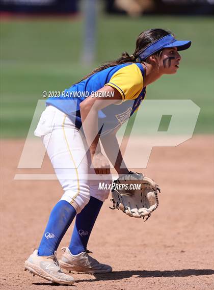 Thumbnail 3 in Dos Palos @ Boron (CIF CS Softball Championships- Division 5) photogallery.