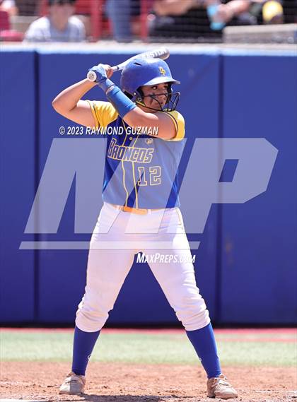 Thumbnail 3 in Dos Palos @ Boron (CIF CS Softball Championships- Division 5) photogallery.