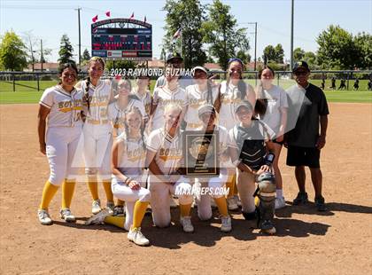 Thumbnail 1 in Dos Palos @ Boron (CIF CS Softball Championships- Division 5) photogallery.