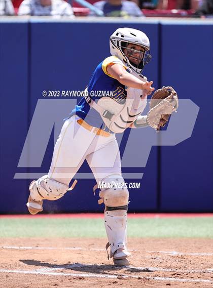 Thumbnail 3 in Dos Palos @ Boron (CIF CS Softball Championships- Division 5) photogallery.