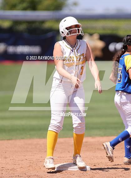 Thumbnail 1 in Dos Palos @ Boron (CIF CS Softball Championships- Division 5) photogallery.