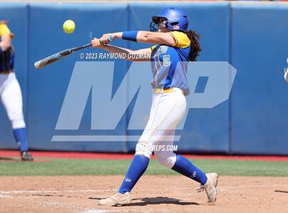 Thumbnail 1 in Dos Palos @ Boron (CIF CS Softball Championships- Division 5) photogallery.