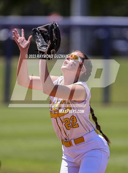 Thumbnail 3 in Dos Palos @ Boron (CIF CS Softball Championships- Division 5) photogallery.