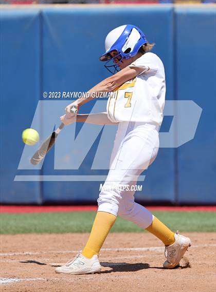 Thumbnail 3 in Dos Palos @ Boron (CIF CS Softball Championships- Division 5) photogallery.