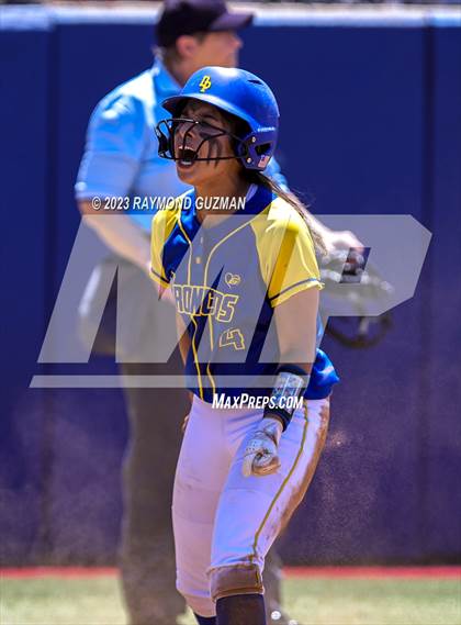 Thumbnail 3 in Dos Palos @ Boron (CIF CS Softball Championships- Division 5) photogallery.