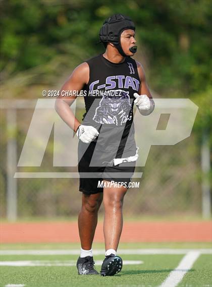 Thumbnail 2 in College Station vs Cypress Woods (Texas 7 on 7 State Qualifier) photogallery.