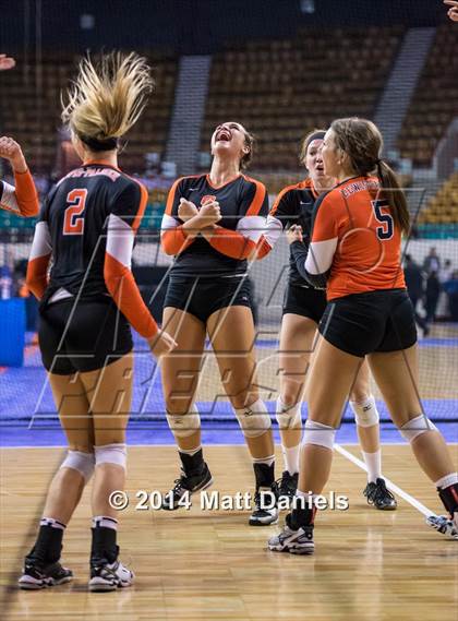 Thumbnail 2 in Lewis-Palmer vs. Ponderosa (CHSAA 4A Final) photogallery.