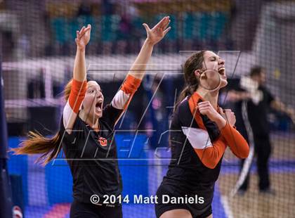 Thumbnail 2 in Lewis-Palmer vs. Ponderosa (CHSAA 4A Final) photogallery.