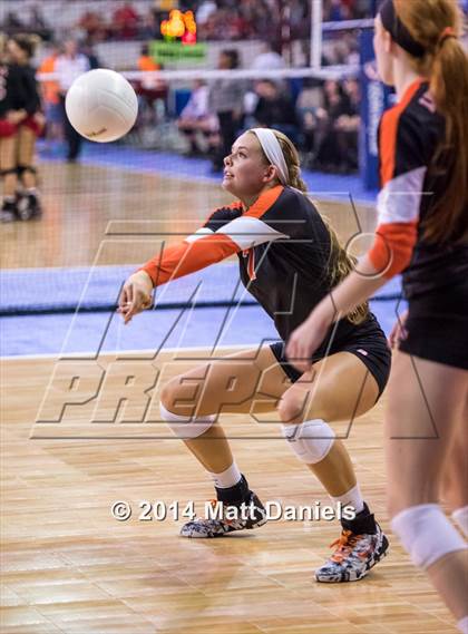 Thumbnail 2 in Lewis-Palmer vs. Ponderosa (CHSAA 4A Final) photogallery.