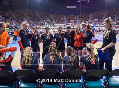 Thumbnail 2 in Lewis-Palmer vs. Ponderosa (CHSAA 4A Final) photogallery.