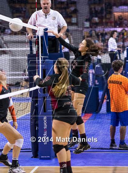 Thumbnail 2 in Lewis-Palmer vs. Ponderosa (CHSAA 4A Final) photogallery.
