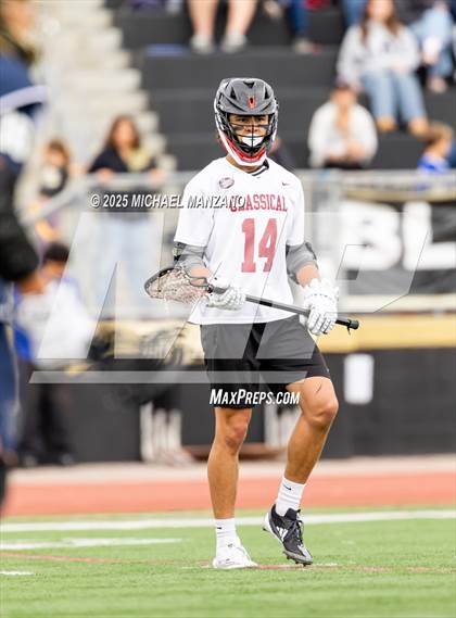 Thumbnail 2 in Mater Dei Catholic vs. Classical Academy (CIF SDS Division III Final) photogallery.