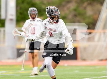Thumbnail 3 in Mater Dei Catholic vs. Classical Academy (CIF SDS Division III Final) photogallery.