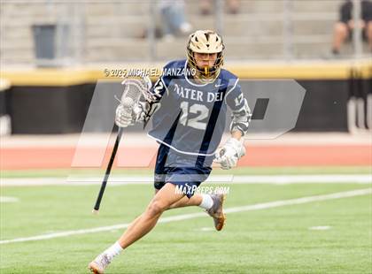 Thumbnail 3 in Mater Dei Catholic vs. Classical Academy (CIF SDS Division III Final) photogallery.