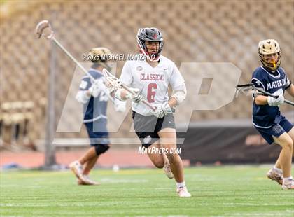 Thumbnail 1 in Mater Dei Catholic vs. Classical Academy (CIF SDS Division III Final) photogallery.