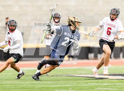 Thumbnail 3 in Mater Dei Catholic vs. Classical Academy (CIF SDS Division III Final) photogallery.