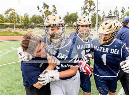 Thumbnail 1 in Mater Dei Catholic vs. Classical Academy (CIF SDS Division III Final) photogallery.