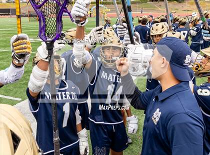 Thumbnail 2 in Mater Dei Catholic vs. Classical Academy (CIF SDS Division III Final) photogallery.