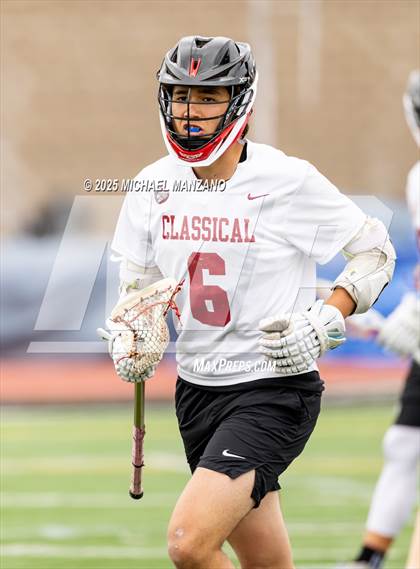Thumbnail 1 in Mater Dei Catholic vs. Classical Academy (CIF SDS Division III Final) photogallery.