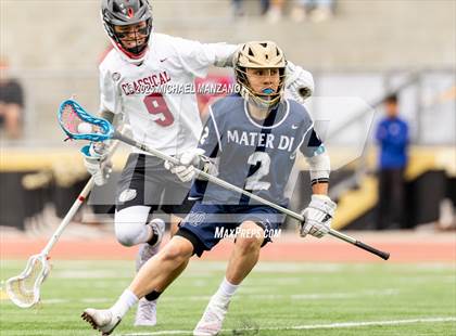 Thumbnail 2 in Mater Dei Catholic vs. Classical Academy (CIF SDS Division III Final) photogallery.