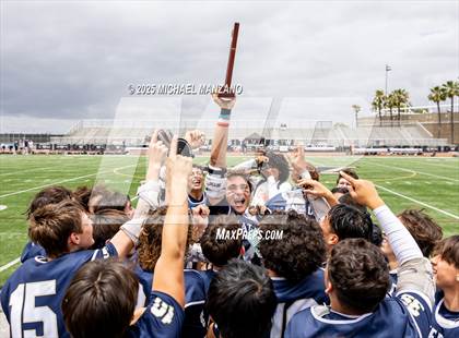 Thumbnail 3 in Mater Dei Catholic vs. Classical Academy (CIF SDS Division III Final) photogallery.