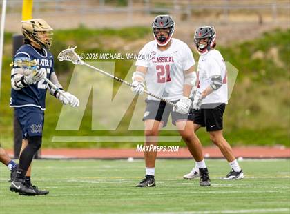 Thumbnail 3 in Mater Dei Catholic vs. Classical Academy (CIF SDS Division III Final) photogallery.