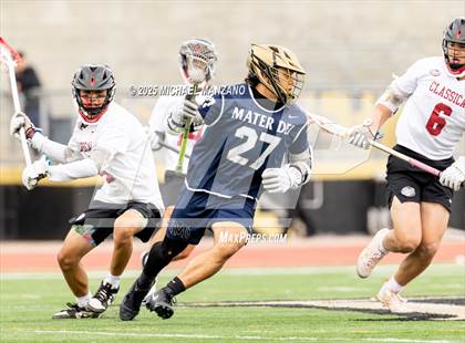 Thumbnail 2 in Mater Dei Catholic vs. Classical Academy (CIF SDS Division III Final) photogallery.