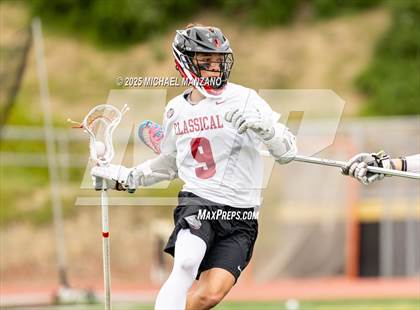 Thumbnail 3 in Mater Dei Catholic vs. Classical Academy (CIF SDS Division III Final) photogallery.