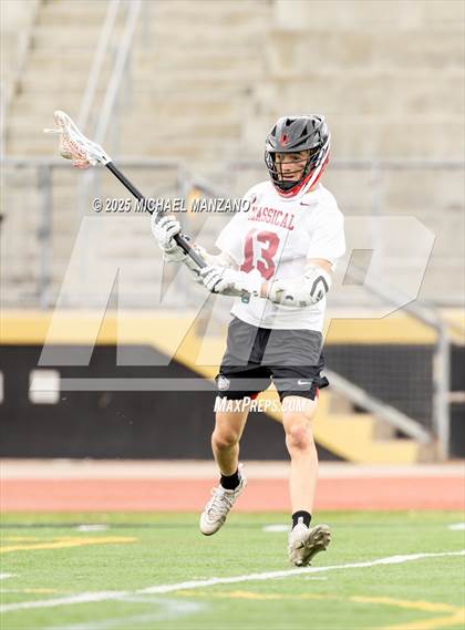 Thumbnail 1 in Mater Dei Catholic vs. Classical Academy (CIF SDS Division III Final) photogallery.