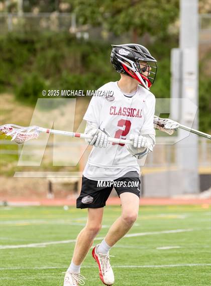 Thumbnail 3 in Mater Dei Catholic vs. Classical Academy (CIF SDS Division III Final) photogallery.