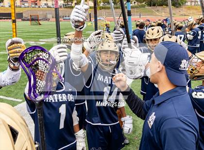 Thumbnail 3 in Mater Dei Catholic vs. Classical Academy (CIF SDS Division III Final) photogallery.
