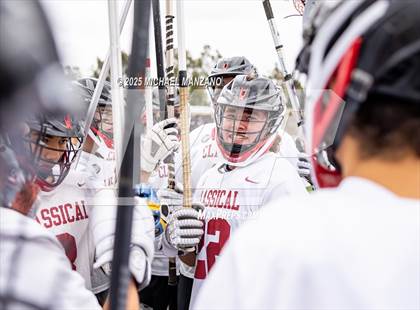 Thumbnail 3 in Mater Dei Catholic vs. Classical Academy (CIF SDS Division III Final) photogallery.