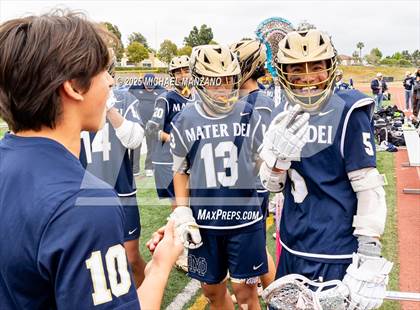 Thumbnail 1 in Mater Dei Catholic vs. Classical Academy (CIF SDS Division III Final) photogallery.