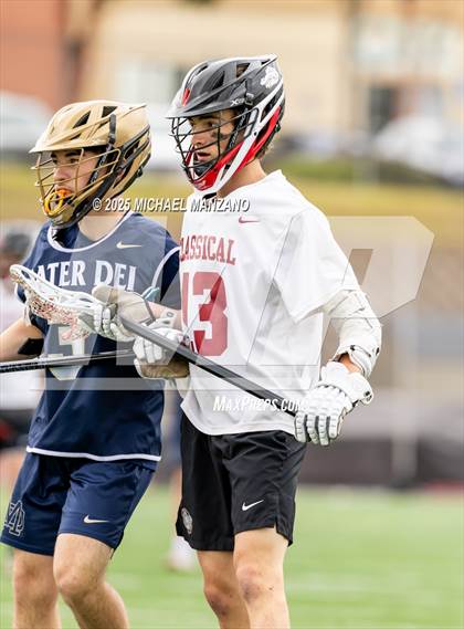 Thumbnail 2 in Mater Dei Catholic vs. Classical Academy (CIF SDS Division III Final) photogallery.