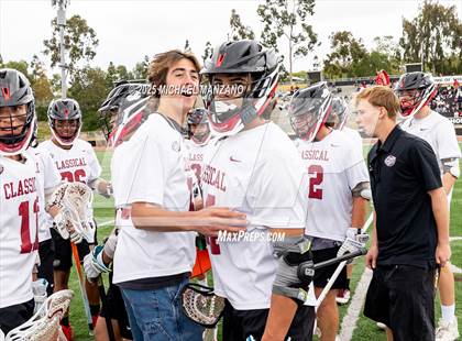 Thumbnail 2 in Mater Dei Catholic vs. Classical Academy (CIF SDS Division III Final) photogallery.