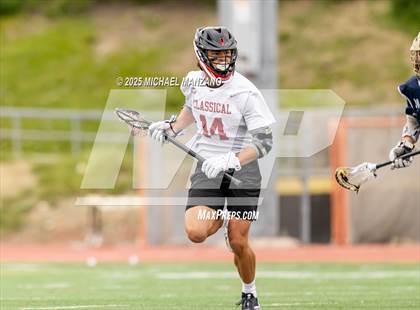 Thumbnail 3 in Mater Dei Catholic vs. Classical Academy (CIF SDS Division III Final) photogallery.