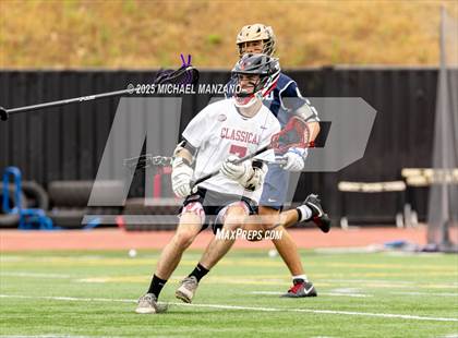 Thumbnail 3 in Mater Dei Catholic vs. Classical Academy (CIF SDS Division III Final) photogallery.