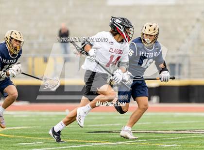 Thumbnail 1 in Mater Dei Catholic vs. Classical Academy (CIF SDS Division III Final) photogallery.