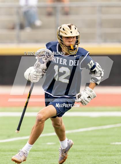 Thumbnail 2 in Mater Dei Catholic vs. Classical Academy (CIF SDS Division III Final) photogallery.